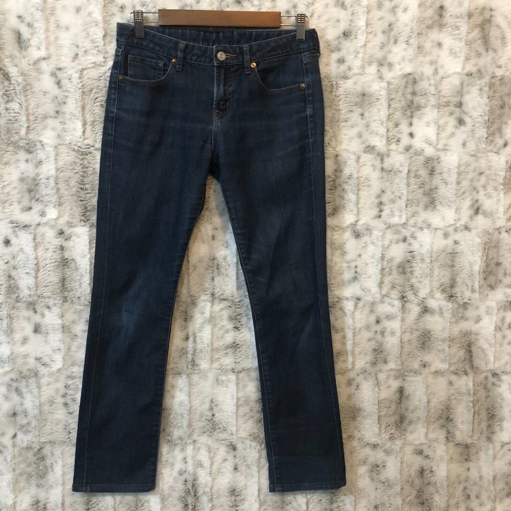 Uniqlo Women's Skinny Tapered Mid Rise Stretch Jeans Size 9